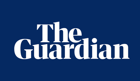 Logo of The Guardian, UK news outlet.